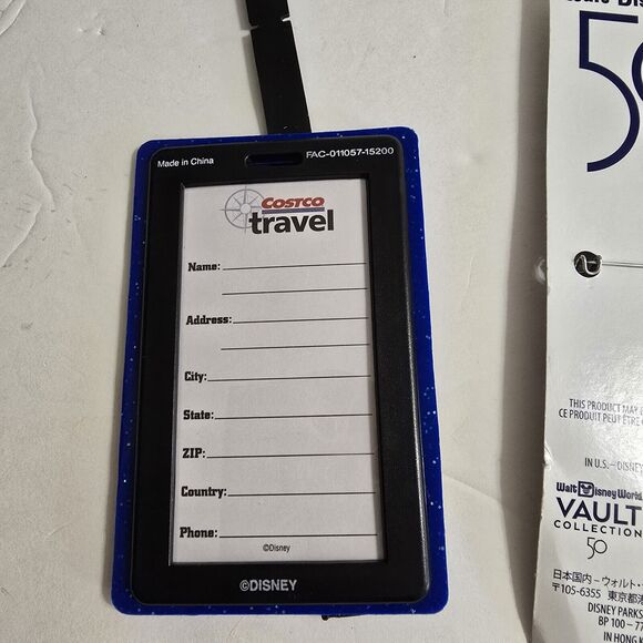 Disneyland Resort Goofy Pluto Travel Luggage Bag Tag and Disney World Pins - Picture 5 of 6